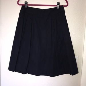 J. Crew Navy Skirt